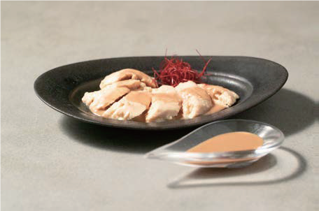 新商品 しあわせごはん® -株式会社 七日屋- 新メニュー しあわせごはん®棒棒鶏とかぼちゃの旨煮 1セット 140g