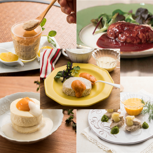 しあわせごはん® お肉ごちそうセット 5品 (17%OFF) ハンバーグ　本格ソースのハンバーグ　ロールキャベツ　チキン南蛮　豚肉の生姜焼き