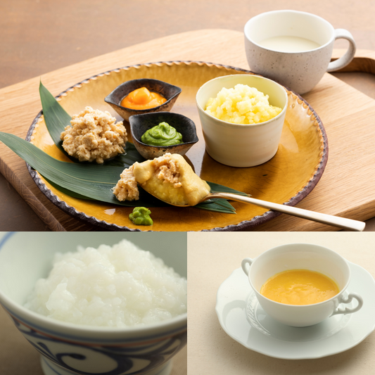 【初回限定500円】しあわせごはん® はじめてセット　 チキンカレー・にんじんのポタージュ・おかゆ　3品